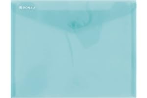 Envelope Wallet DONAU Press Stud PP C5 180 Micron Green/Document Archiving/Type-Envelope/Kind-with Press Stud/Index-N.a. / Material-PP/Colour-Green/Format- / Thickness (mm)-180