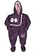 BABIES ALL IN ONE BOYS GIRLS SNOWSUIT WINTER OUTDOOR COAT ONESIE BABY 9 TO 23 MONTHS (18-23 MONTHS, LILAC)