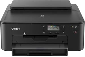 Canon Pixma TS705a Impresora Compacta,Sistema de Inyección de Tinta,Impresión,WiFi,Conectividad Inalámbrica,Cartuchos XL, Capacidad 350 Hojas,Impresión a Doble Cara Automática,Negro,Sin escaner