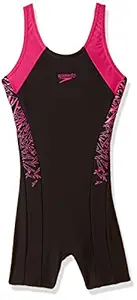 Speedo Girls Swimwear Boom Splice Legsuit