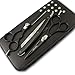 Produktbild UNICORN PLUS - Haarschere Friseurscheren-Set 5.5 zoll - 14 cm 2 scharfe Haar Effilierschere Haarschere Kinder inkl Schere Fall mit rasiermesser