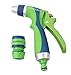Produktbild Bisk 2-Pattern Spray Jet Spray Schlauchtülle mit Schloss und weichen Komfortgriff, grün