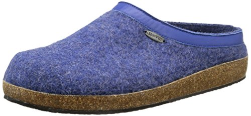 Giesswein Chiemsee, Unisex Adults' Open Back Slippers, Blue (527 Jeans), 3 UK (36 EU)