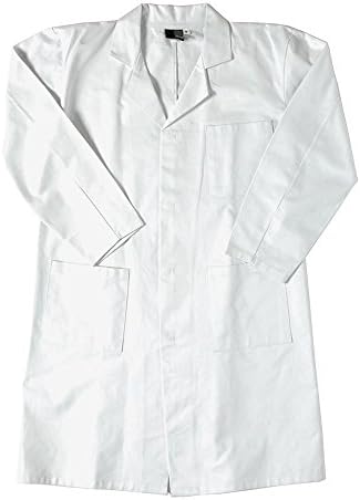 ZecoLab Coat for Children and youths. Ideal for school, chest sizes from 24-46in. 100% Cotton.