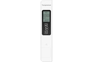 YOUTHINK Miernik przewodności wody TDS EC Temperatura 0,1 ℃ - 80 ℃ do picia wody, akwariów, basenów, hydroponiki