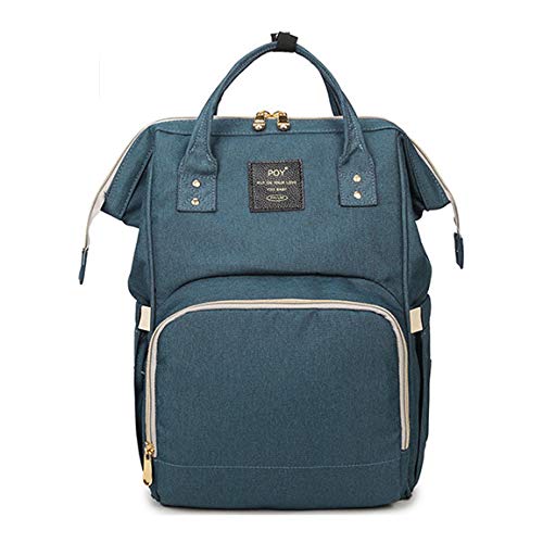 Preisvergleich Produktbild Fsweeth Doppel Schultertasche große Kapazität Rucksack Mädchen kleine frische Pauschalreise Pauschalreise high School Kursteilnehmer, lang, 25 cm hoch, 42 cm, 17 cm blau