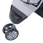 PawHut-Passeggino-per-Cani-Carrello-per-Animali-Domestici-Carrello-Carrozzina-Grigio-75-x-45-x-97cm