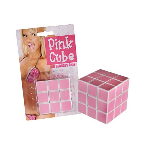 Preisvergleich Produktbild Magischer Würfel - Zauberwürfel pink - Pink Cube