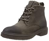 ecco schuhe schweiz Weicher Gehcomfort ECCO Damen CREPETRAY HYBRID L Stiefeletten, Grün (Tarmac 2543), 42 EU
