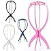 Accessotech Wig Display Stand Mannequin Dummy Head Hat Cap Hair Holder Folding Stable Tool