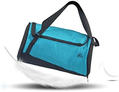 Xuan - worth having Foldable Shoulder Cylinder Bag Shoulder Outdoor Sports Portable Bucket Bag Basketball Football Training Bag Foldable And Easy To Receive Large Capacity 28L EVA Hard Shell Bag