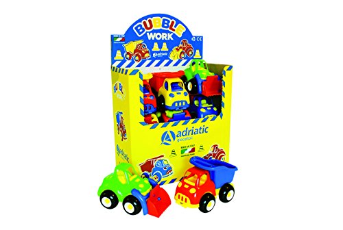 Adriatic S.R.L..- Adriatic 618-Set Camioncini Assortiti, Multicolore, 618