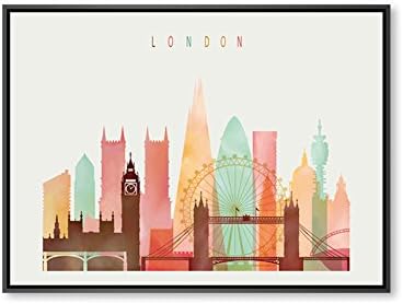 decorative painting the living room/Simple modern bedroom ideas watercolor/ landscape sofa wall hanging picture-B 48x68cm(19x27inch)