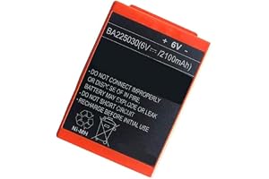 Backupower Reservbatteri batteri batteri kompatibel med HBC Spectrum A BA225030 Technos Spectrum 2 Linus 6 radiomatic Eco Spectrum 1 Spectrum B 005-01-00615 BA205000 BA205030 BA20600