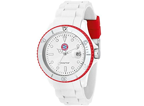 MADISON NEW YORK Unisex-Armbanduhr Candy Time for FC Bayern Mnchen Analog Quarz Silikon U4524-53/1 MADISON NEW YORK Unisex-Armbanduhr Candy Time for FC Bayern Mnchen Analog Quarz Silikon U4524-53/1