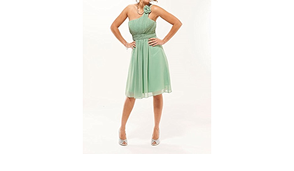 sage green bridesmaid dress short