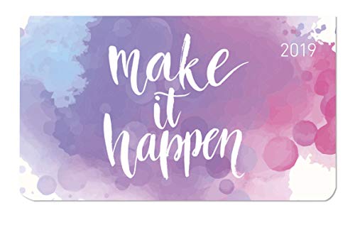 Ladytimer Pad Statement 2019 - Taschenplaner / Taschenkalender quer (16 x 9) - Weekly - 128 Seiten - Notizen