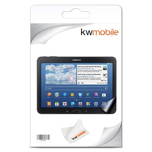 kwmobile Folie matt für Samsung Galaxy Tab 4 10.1 T530 / T531 / T535 Displayschutzfolie – Schutzfolie Displayschutz Anti-Fingerabdruck Displayfolie entspiegelt - 3