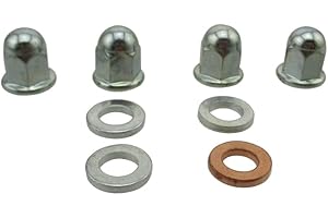 STONEDER 6mm Engine Head Stud Cap Nuts For Z50 CRF50 C70 CT70 CL70 SL70 S65 XL70 Pit Dirt Bike ATV Quads (1)