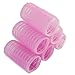 ViVo © 24 x Plastic Hair Rollers Curlers Pink Small Medium Large Jumbo 20mm-55mm Pack Set