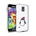 Produktbild Stuff4® Matte Snap-On Hülle/Case für Samsung Galaxy S5 Mini/Glücklicher Wolliger Hut Muster/Süßer Doodle Pinguin Kollektion