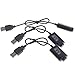Produktbild HAVILAH TECHNOLOGIES Elektronische Zigaretten Ladegerät Elektrische Zigarette 510 Ego-C/Ego-T/cig / E-Zig CE4 (USB-Kabel) 23 cm (3er-Pack)