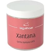 Xanthan gum 150g food thickener for hot and cold mixtures, stabilizes sauces, creams and drinks, homogeneous texture without