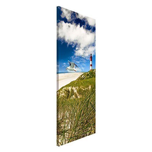 Apalis 108606 Magnettafel Dune Breeze Memoboard Design Hoch Metall Magnet Pinnwand Motiv Wand Stahl Küche Büro, 78 x 37 cm