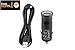 Price comparison product image CAR CHARGER FOR TOMTOM - MICRO USB In Car Charger & Data Sync Cable for GPS TomTom Sat Nav - RIGHT ANGLE - GO, GO LIVE, RIDER, Start, Via & all MICRO USB devices CE Certified (See Compatibility List Below)