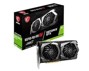 MSI Gaming GeForce GTX 1650 4GB GDDR6 PCI Express 3.0 x16 ATX Graphics Card, 3X DisplayPort v1.4a, HDMI 2.0b (GTX 1650 D6 Gaming X Plus)