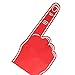 Produktbild Palme bedruckt giant EVA schaum hand-handschuh spitzen finger - Rot
