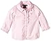 Gant Baby-Boys 731589 E.Girl Solid Oxford Frill Blouse, Light Pink, 6-9 Months (Manufacturer Size: 74/9 Months)