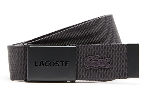Preisvergleich Produktbild Lacoste Gift Box 2 Woven Strap W95 Graphite - kürzbar