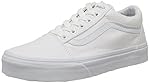 Vans U Old Skool, Baskets mode mixte adulte - Blanc (True White), 36.5 EU