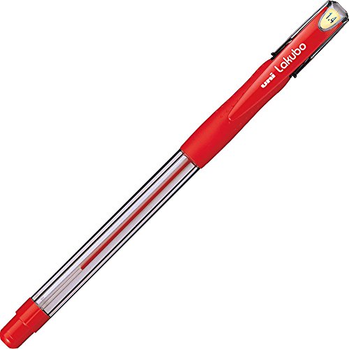 Uni Lakubo Ballpoint Pen - 1.4 mm - Red by Uni-ball