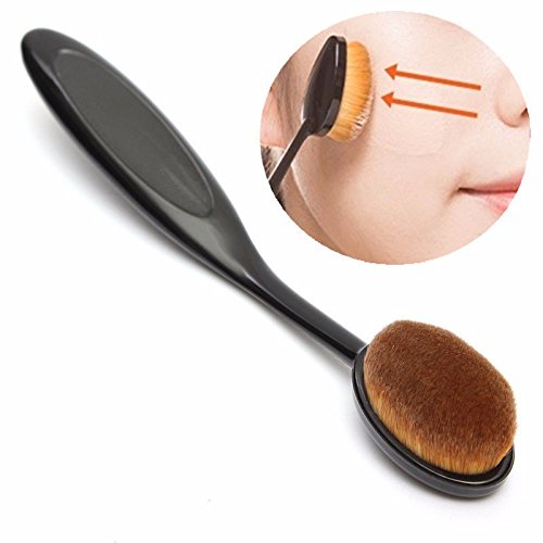 Grundlagen-Bürste, LuckyFine Make Up Brush Kosmetik Make-up Gesicht Powder Rouge Zahnbürste Kurve Schmink Bürste