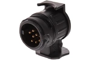 SALPIE Adapter haka holowniczego 13-pinowy na 7 pinów do przyczepy kempingowej ciężarówka Towbar Adapter wtyczka samochodowa złącze konwertera gniazdo wodoodporne 12V