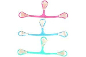 GAMMAEON 3PCS Nappy Pins Baby Plastic Diaper Fasteners Nappy Belts Baby Diaper Belt Buckles Practical Design Use with Cloth Prefolds and Cloth Flats