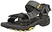 Jack Wolfskin Unisex-Kinder Kids Seven Seas Outdoor Sandalen, Grau (Burly Yellow Xt), 34 EU