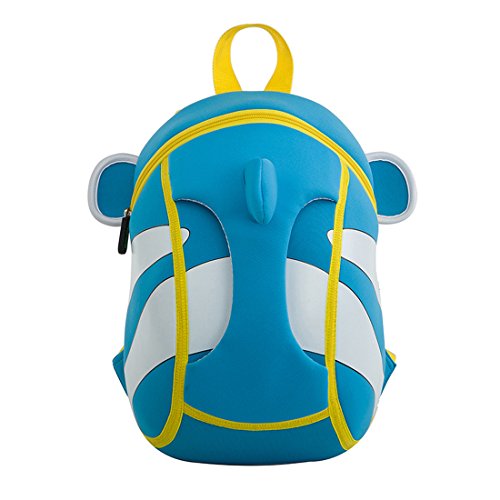 Lulupop The Cutiepies Zaino 3D Per Bambini A Forma Di Procione - Morbida Pelliccia, Dimensioni 31x25x10 Cm