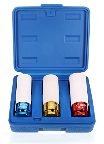 Schlagschrauber 1/ 2″ 550Nm + 10 Nüsse + 3 Nüsse Nr343 - 6