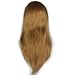 22" Training Head Hairdressing Hair Blonde Mannequin Manikin Doll With Clamp Holder (easy curling) EMK2716S