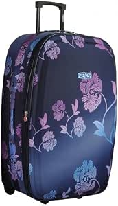lightweight patterned suitcases