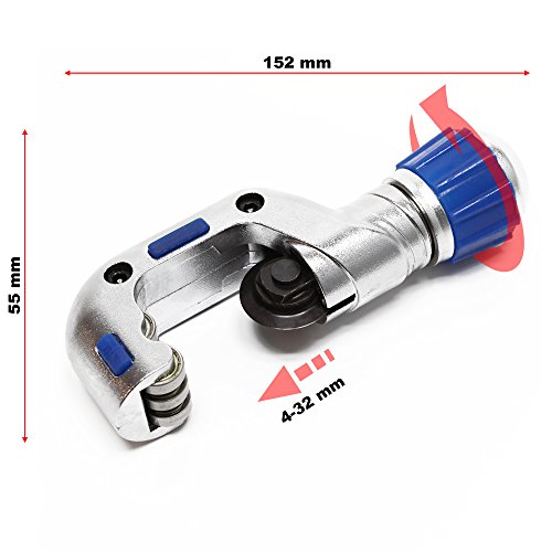 Profi Rohrschneider Rohrabschneider Rollenschneider Rohrtrenner Rohrschere - 2