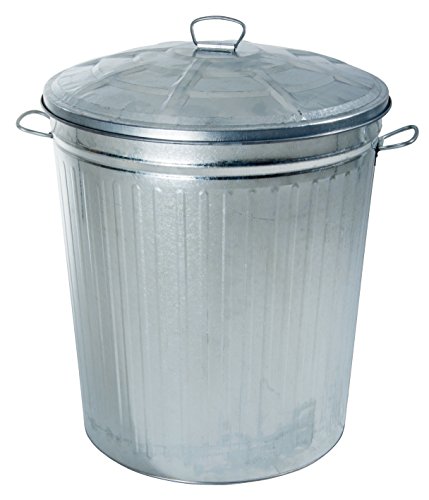 VERDELOOK Cubo galvanizado 62, 46 cm