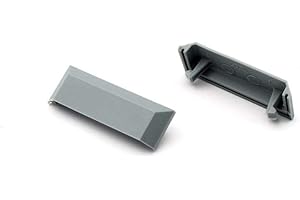 STOB-SHOP Schüco Entwässerungskappe in grau, 208693-10 Stück/VE