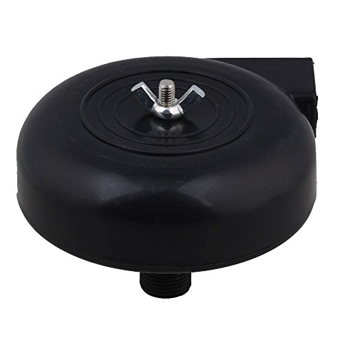 BQLZR Luft Kompressor Filter Auspufftopf Schwarz Plastik Haushalt 16mm Druckerzeuger