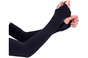 KANGKAI Arm Sleeves, SUN UV Protection Ice Sleeves for Driving Cycling Golf Basketball Warmer Cooling Arm Sleeves UPF 50 Sunblock Protective Gloves for Men Women Adults Covering Tattoos