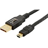 AmazonBasics USB 2.0 A-Male to Mini-B Cable 1.8 m / 6 Feet
