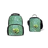 CHAQLIN Mochila escolar Verde rana One_Size